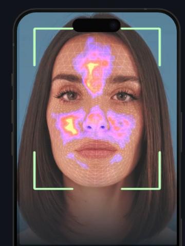 Scan in progress on a phone